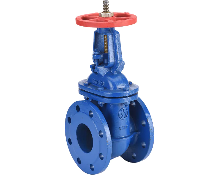Ductile iron gate valve 158 high temperature RF PN10/16 NF
